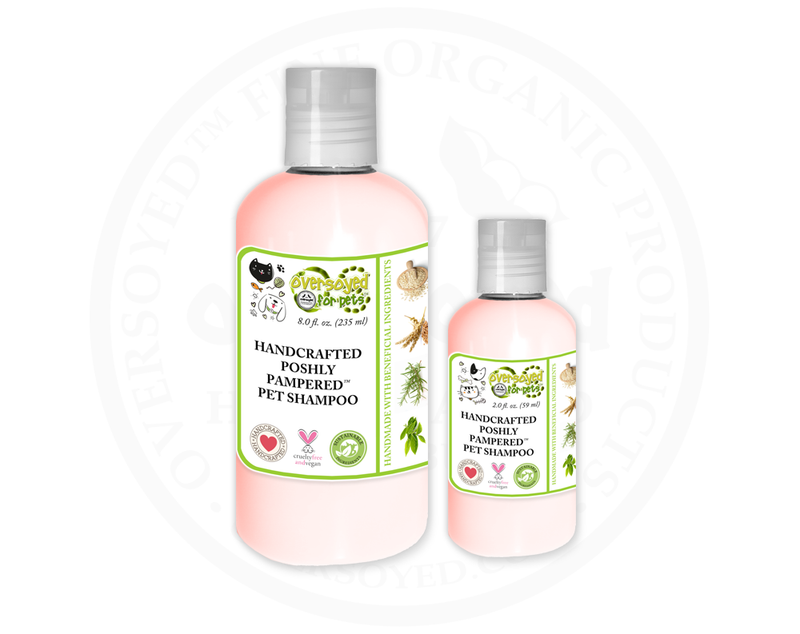 Maple Roasted Southern Peach Poshly Pampered™ Artisan Handcrafted Nourishing Pet Shampoo