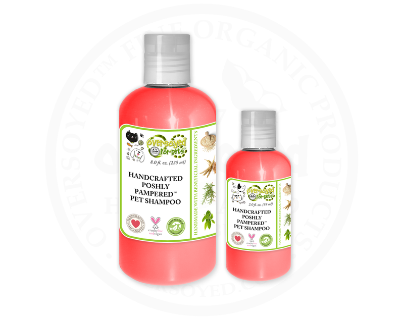 Glittering Citrus Poshly Pampered™ Artisan Handcrafted Nourishing Pet Shampoo
