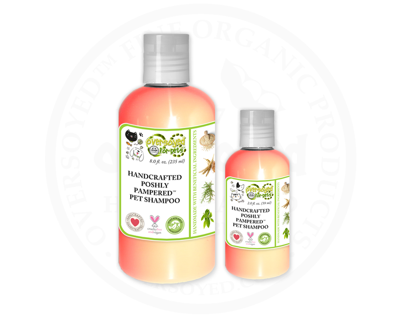 Peach Bubbly Poshly Pampered™ Artisan Handcrafted Nourishing Pet Shampoo