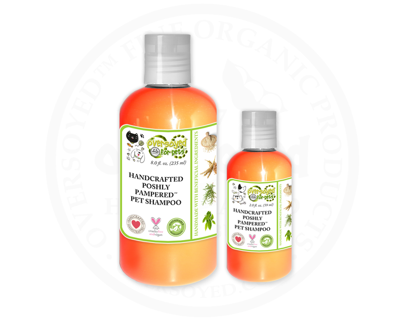 Orange Patchouli Poshly Pampered™ Artisan Handcrafted Nourishing Pet Shampoo