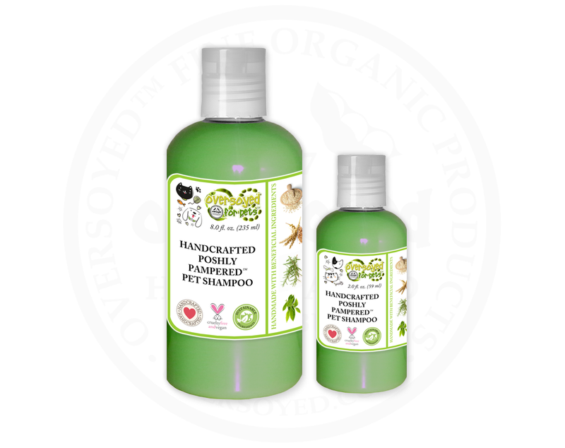 Revitalizing Rosemary Mint Poshly Pampered™ Artisan Handcrafted Nourishing Pet Shampoo