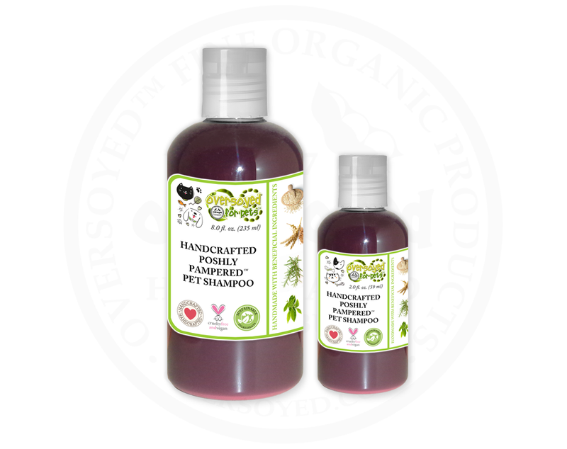 Merlot Wine Poshly Pampered™ Artisan Handcrafted Nourishing Pet Shampoo