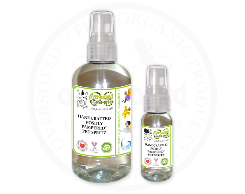 Vanilla Cream Poshly Pampered™ Artisan Handcrafted Deodorizing Pet Spray