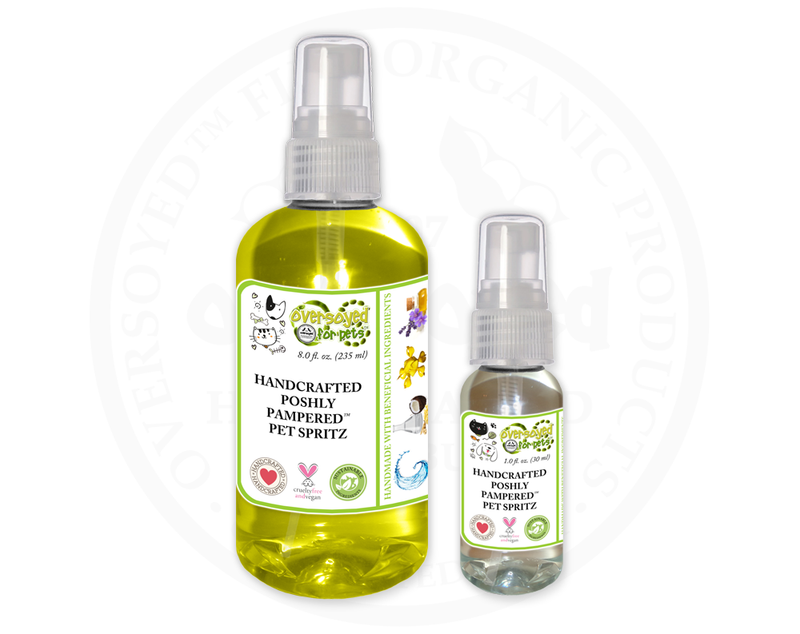 Lemon Poppy Seed Poshly Pampered™ Artisan Handcrafted Deodorizing Pet Spray