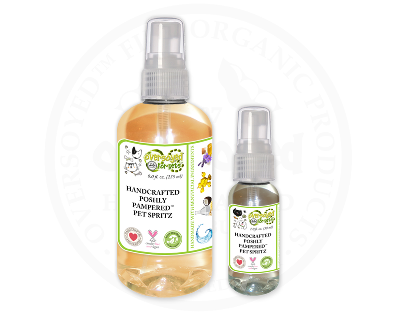 Mocha Cream Poshly Pampered™ Artisan Handcrafted Deodorizing Pet Spray