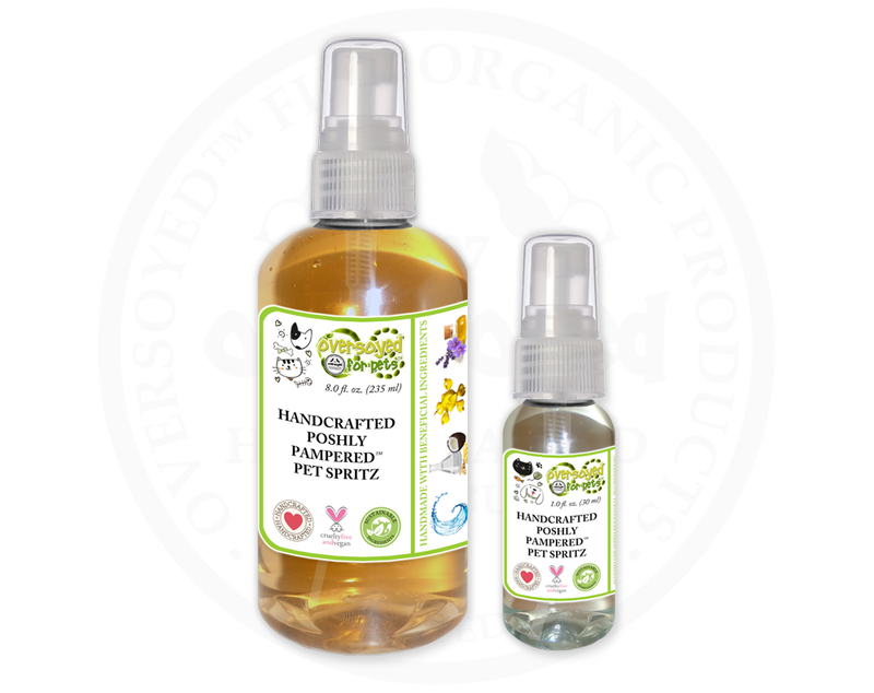 Sweet Maple Orange Poshly Pampered™ Artisan Handcrafted Deodorizing Pet Spray