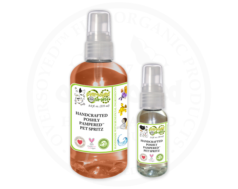 Peaceful Patchouli Poshly Pampered™ Artisan Handcrafted Deodorizing Pet Spray