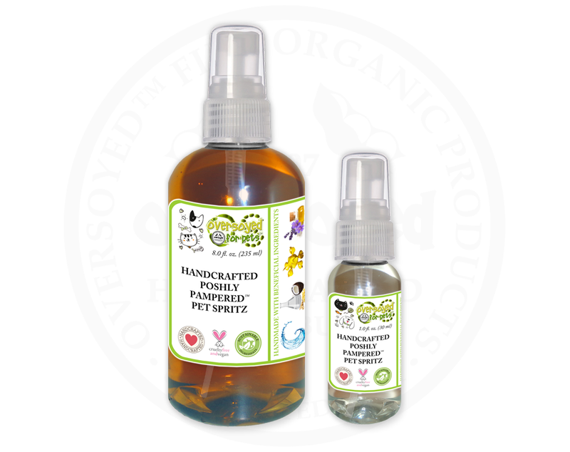 Cappuccino Brulee Poshly Pampered™ Artisan Handcrafted Deodorizing Pet Spray