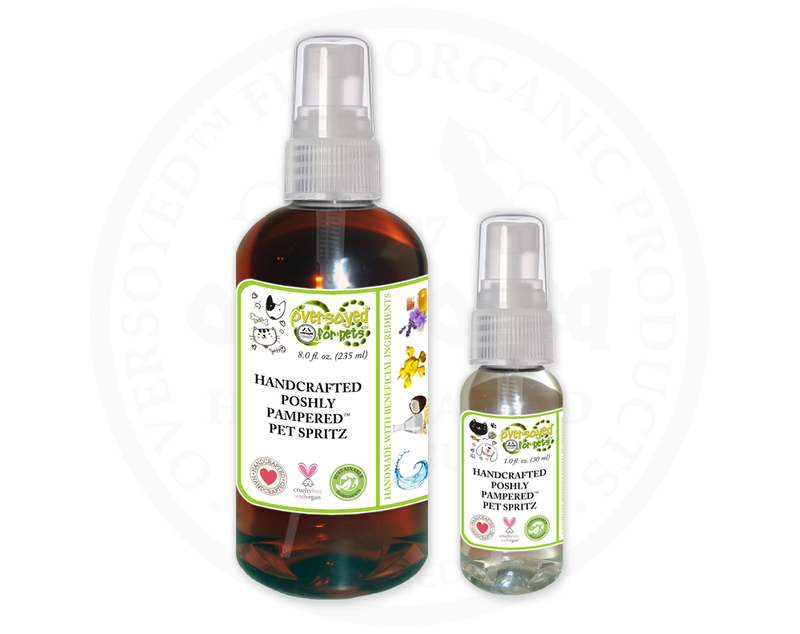 I'm Too Tired To Cook Poshly Pampered™ Artisan Handcrafted Deodorizing Pet Spray