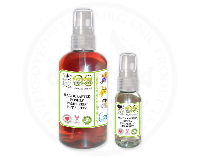 White Chocolate Raspberry Poshly Pampered™ Artisan Handcrafted Deodorizing Pet Spray