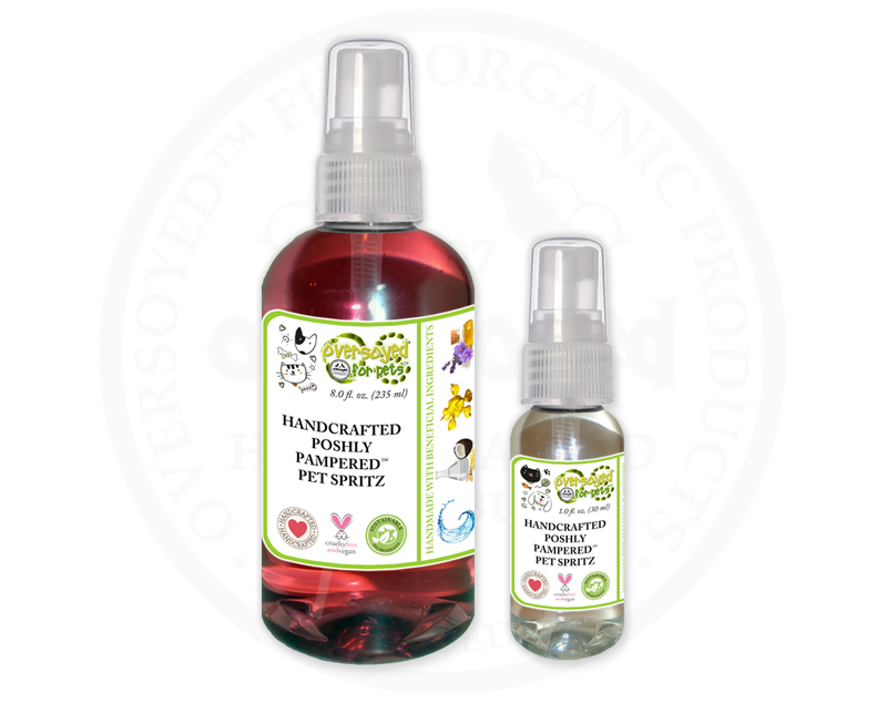 Redwood Vanilla Poshly Pampered™ Artisan Handcrafted Deodorizing Pet Spray