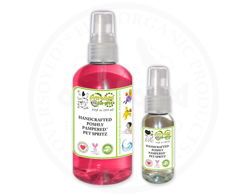 Strawberry Banana Poshly Pampered™ Artisan Handcrafted Deodorizing Pet Spray