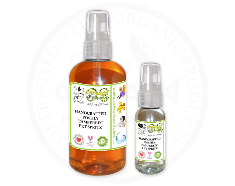 Juicy Nectarine & Mint Poshly Pampered™ Artisan Handcrafted Deodorizing Pet Spray