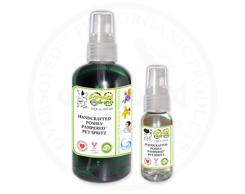 Lemon Seed & Parsley Poshly Pampered™ Artisan Handcrafted Deodorizing Pet Spray