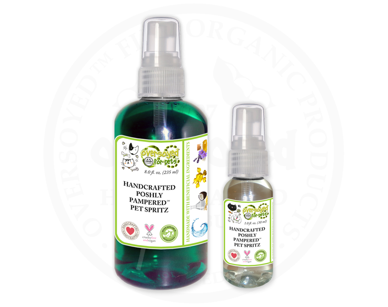 Bay Rum Poshly Pampered™ Artisan Handcrafted Deodorizing Pet Spray