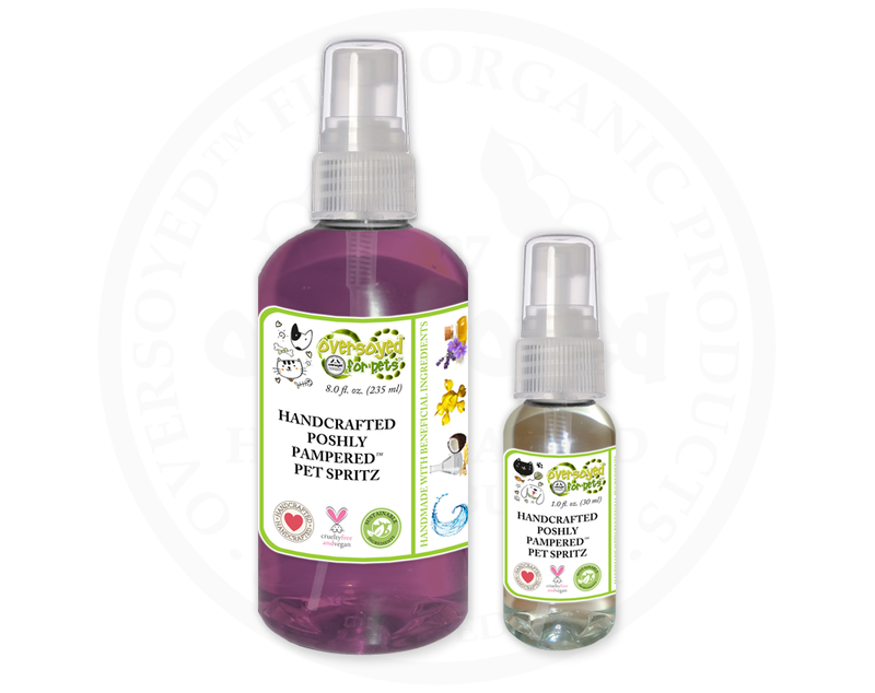 Luscious Plum Poshly Pampered™ Artisan Handcrafted Deodorizing Pet Spray