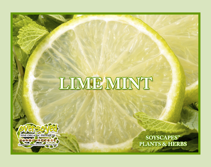 Lime Mint Artisan Handcrafted Skin Moisturizing Solid Lotion Bar