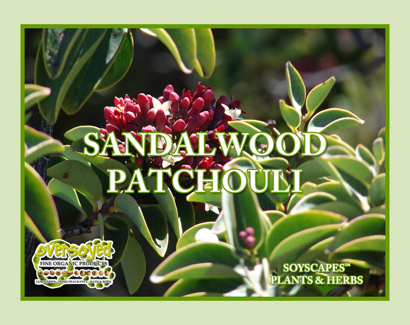Sandalwood Patchouli Artisan Handcrafted Exfoliating Soy Scrub & Facial Cleanser