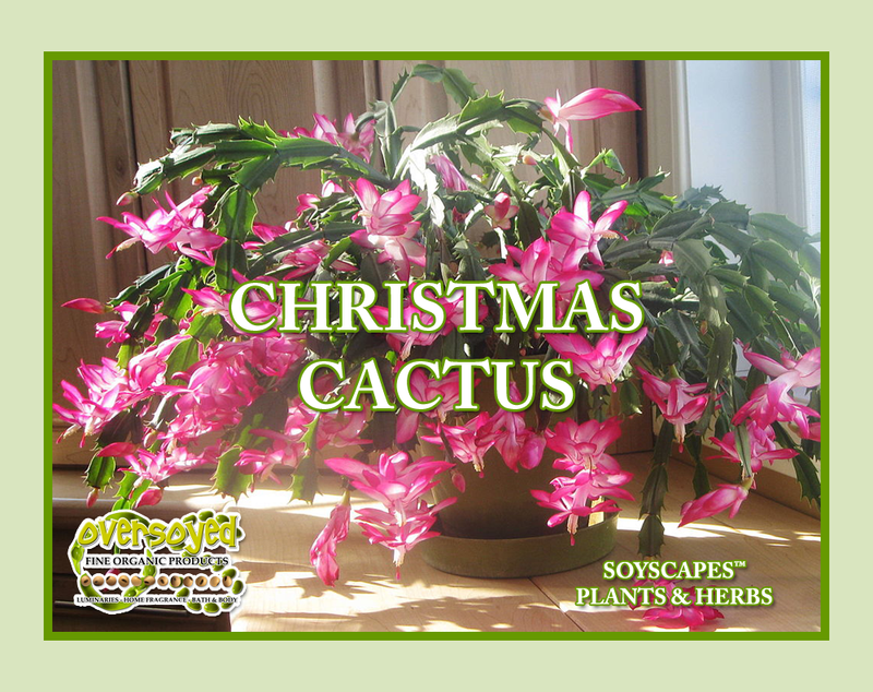 Christmas Cactus Artisan Handcrafted Shave Soap Pucks
