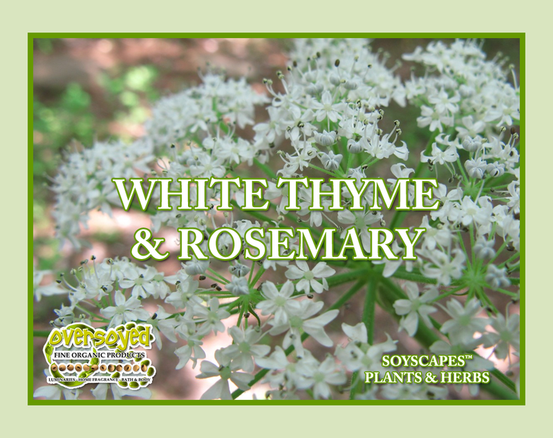 White Thyme & Rosemary Artisan Handcrafted Natural Organic Extrait de Parfum Roll On Body Oil