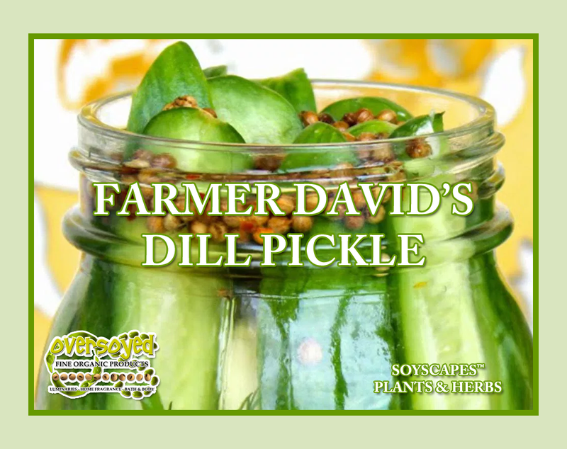 Farmer David's Tasty Pickle Artisan Handcrafted Fragrance Reed Diffuser