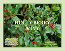 Holly Berry & Ivy Artisan Handcrafted Natural Organic Eau de Parfum Solid Fragrance Balm