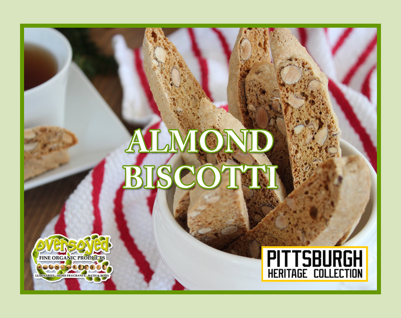 Almond Biscotti Artisan Handcrafted Whipped Shaving Cream Soap