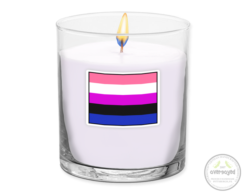 Genderfluid Pride Collection Artisan Hand Poured Soy Tumbler Candle