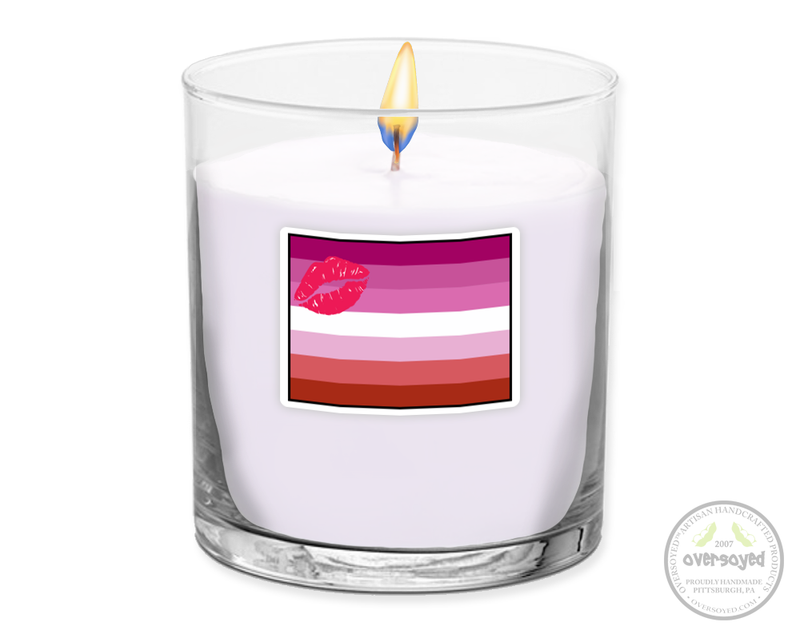 Lipstick Lesbian Pride Collection Artisan Hand Poured Soy Tumbler Candle