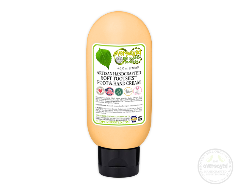 Orange Ginger Juice Soft Tootsies™ Artisan Handcrafted Foot & Hand Cream