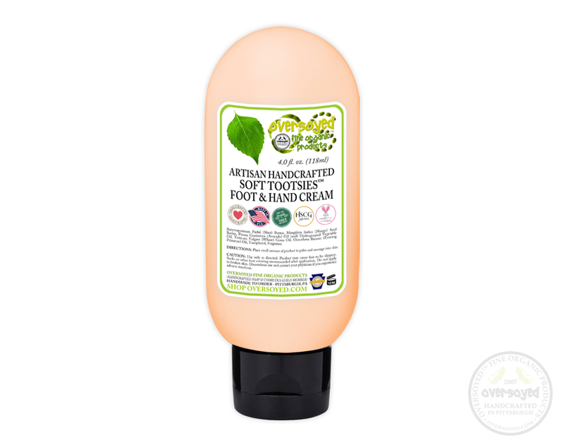 Juicy Nectarine & Mint Soft Tootsies™ Artisan Handcrafted Foot & Hand Cream