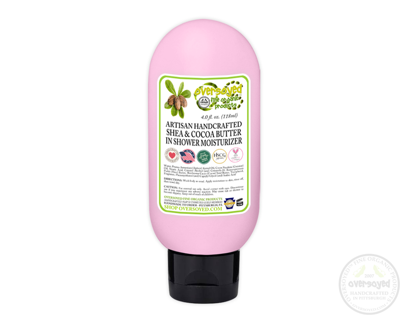 Bashful Berries Artisan Handcrafted Shea & Cocoa Butter In Shower Moisturizer