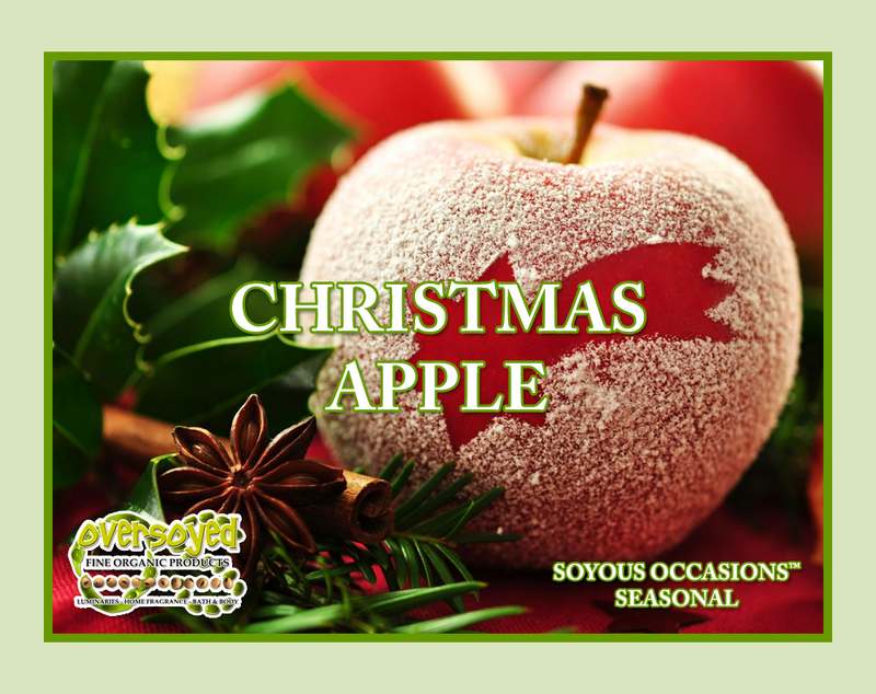 Christmas Apple Artisan Handcrafted Shave Soap Pucks