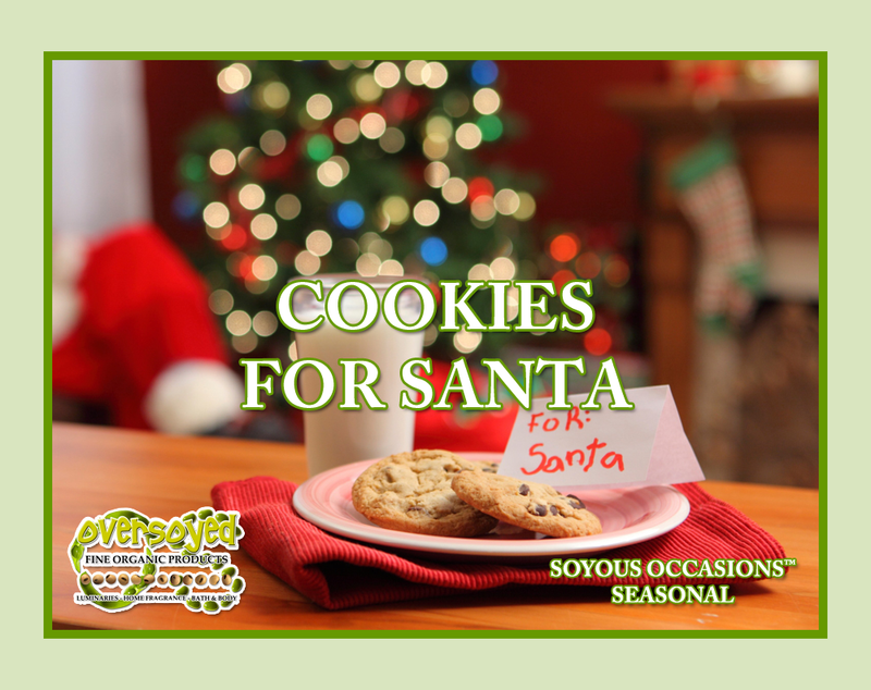 Cookies For Santa Artisan Hand Poured Soy Tumbler Candle