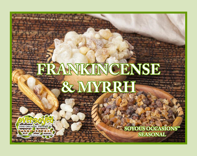 Frankincense & Myrrh Artisan Handcrafted Natural Organic Extrait de Parfum Body Oil Sample