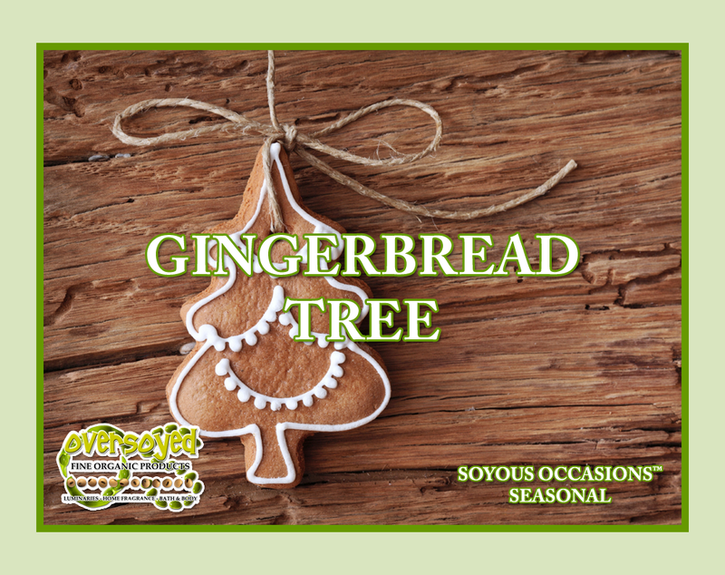 Gingerbread Tree Artisan Hand Poured Soy Tumbler Candle