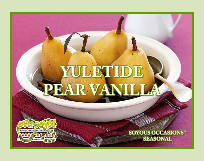 Yuletide Pear Vanilla Artisan Hand Poured Soy Tumbler Candle