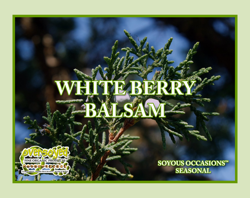 White Berry Balsam Artisan Handcrafted Shave Soap Pucks