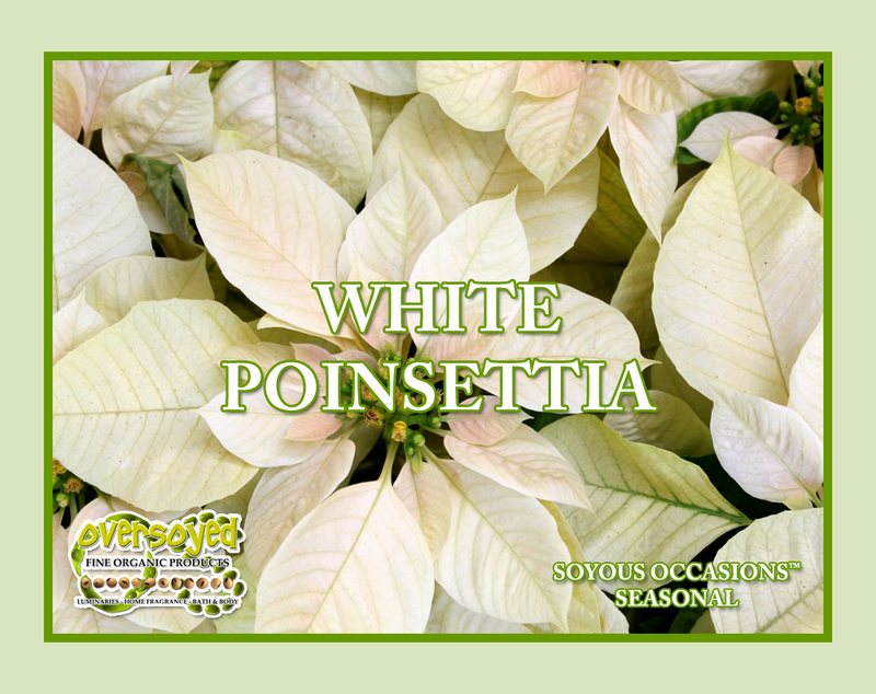 White Poinsettia Artisan Handcrafted Head To Toe Body Lotion