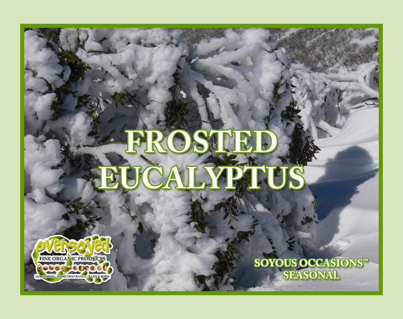 Frosted Eucalyptus Artisan Handcrafted Shave Soap Pucks