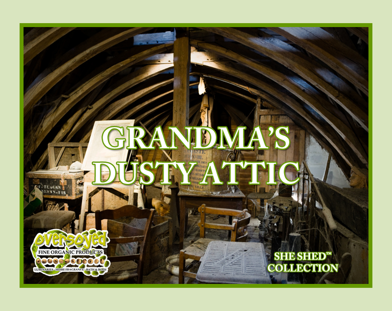 Grandma's Dusty Attic Artisan Handcrafted Natural Organic Extrait de Parfum Body Oil Sample