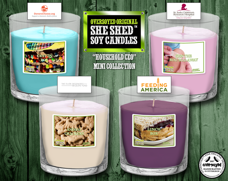 Household CEO She Shed™ Hand Poured Soy Tumbler Candle Mini Collection