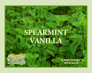 Spearmint Vanilla Artisan Handcrafted Skin Moisturizing Solid Lotion Bar