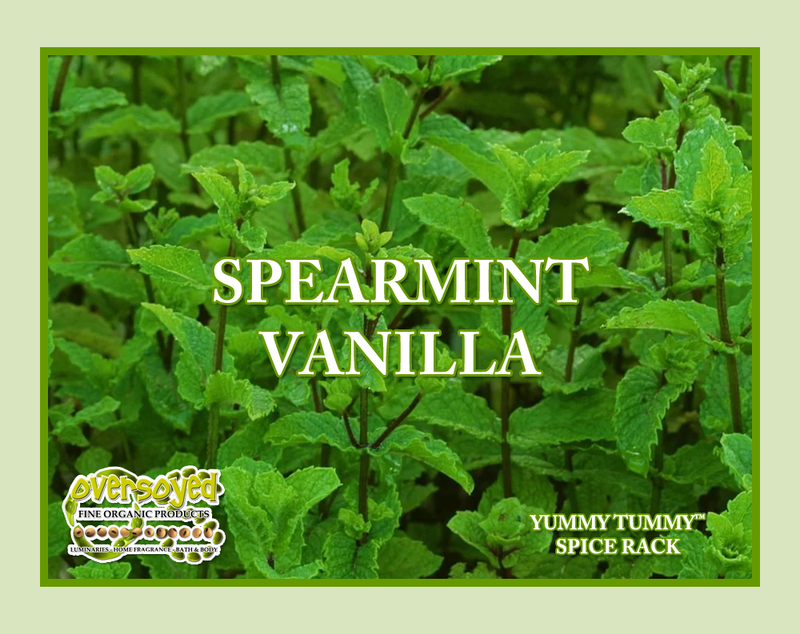 Spearmint Vanilla Artisan Handcrafted Natural Organic Eau de Parfum Solid Fragrance Balm