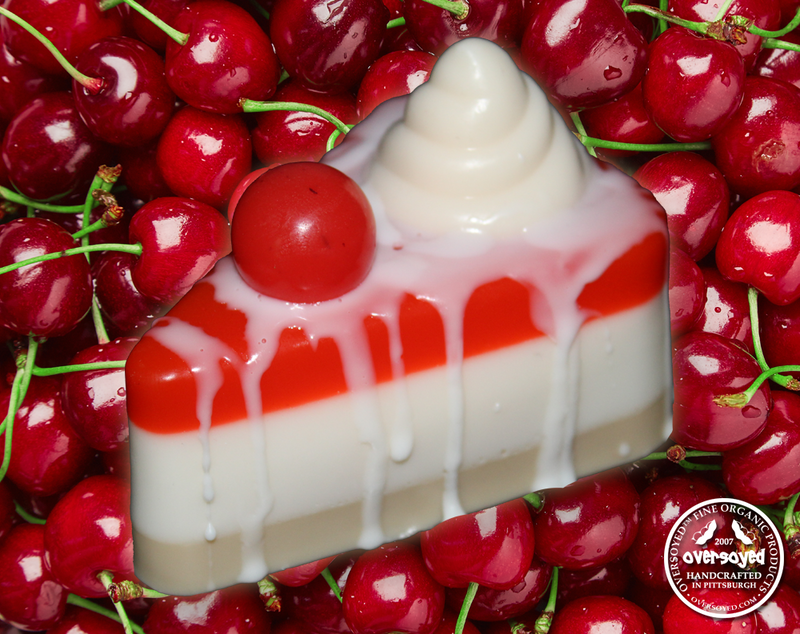 NY Style Cherry Cheesecake Sweetz Shoppe™ Dessert Slice Soap