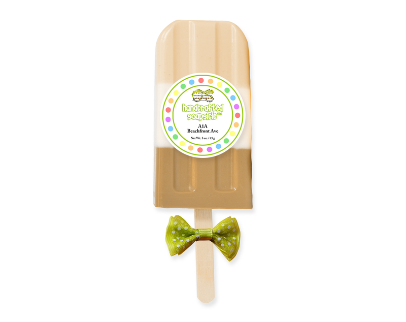 A1A Beachfront Ave - Vanilla Bean Scented Soapsicle Popsicle Soap