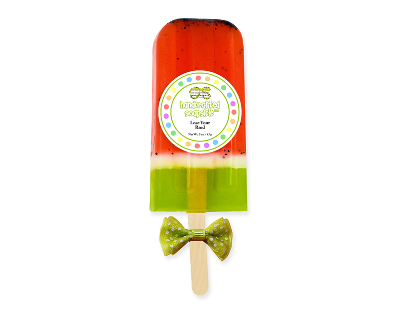 Lose Your Rind - Watermelon Scented Soapsicle Popsicle Soap