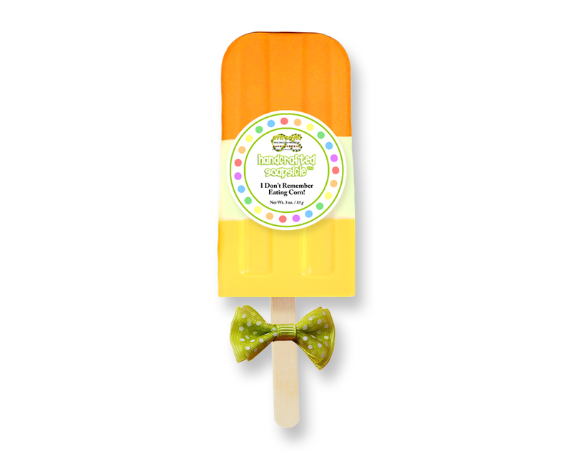 Corn?! I Don't Remember Eating Corn! - Candy Corn Scented Soapsicle Popsicle Soap