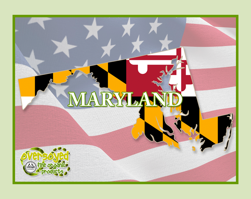 Maryland The Old Line State Blend Artisan Handcrafted Whipped Shaving Cream Soap