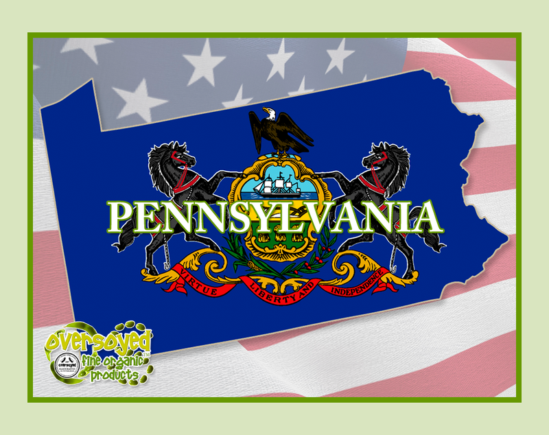 Pennsylvania The Keystone State Blend Artisan Handcrafted Fluffy Whipped Cream Bath Soap